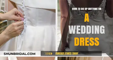 The Perfect Wedding Dress: Mastering the Button-Up