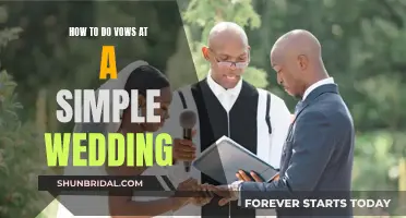 Writing Simple Wedding Vows: Tips and Tricks