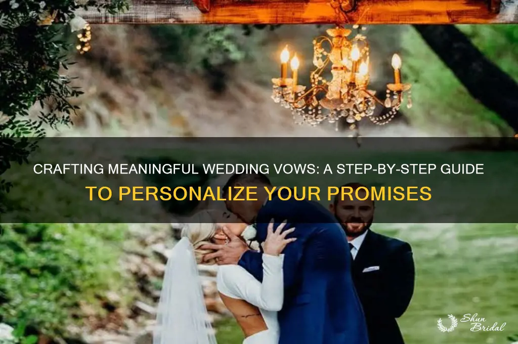 how to do vows