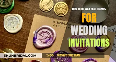 Wax Seal Stamps for Wedding Invites: A Step-by-Step Guide