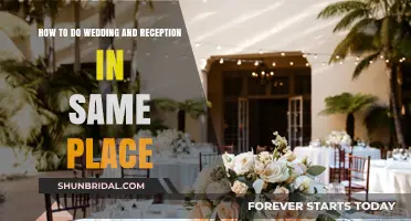 Same-Place Weddings: Planning a Ceremony and Reception