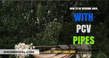 DIY Wedding Arch: Easy PVC Pipe Setup Guide