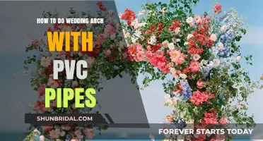 DIY Wedding Arch: Easy PVC Pipe Tutorial for Your Big Day