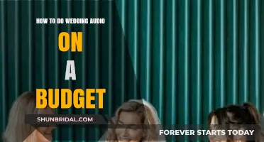 Affordable Wedding Audio Tips: DIY Sound Solutions for Your Big Day