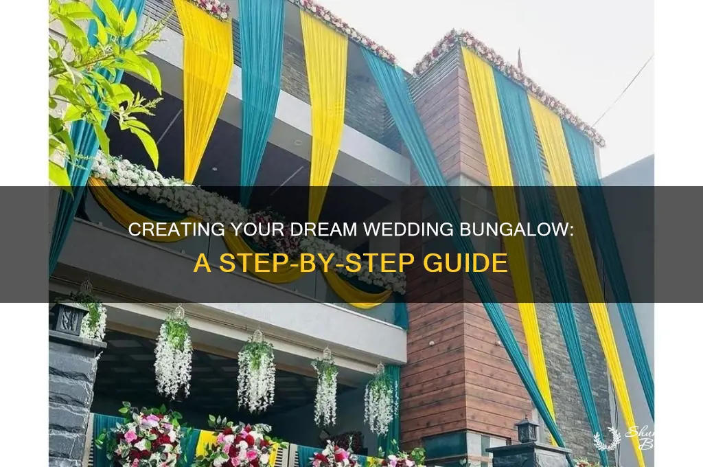 how to do wedding bungalow
