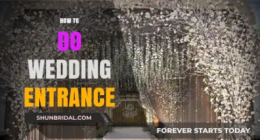 Elegant Wedding Entrance Ideas: Tips for a Memorable Grand Arrival