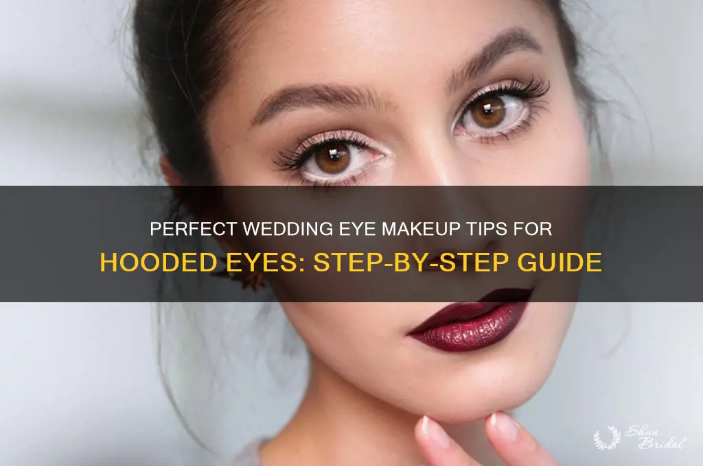 how to do wedding eye makeup for hooded eyes