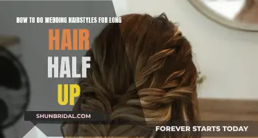 Elegant Half-Up Wedding Hairstyles for Long Hair: Tips and Tricks