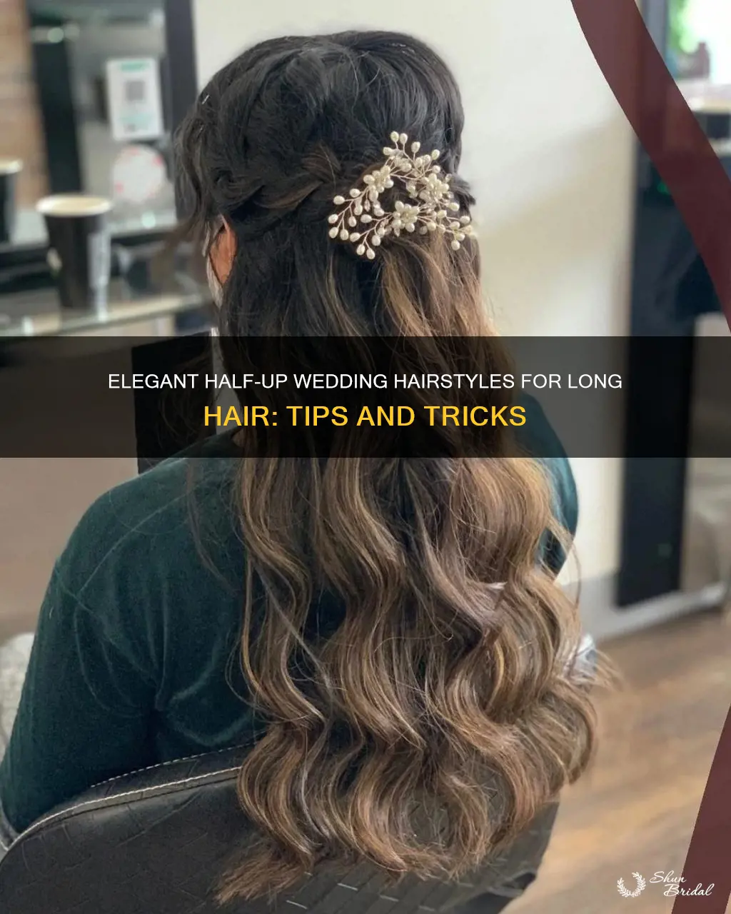 how to do wedding hairstyles for long hair half up