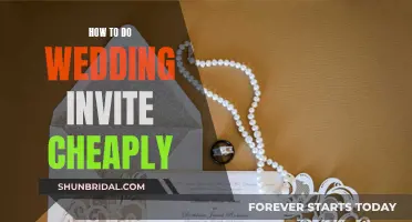 Cheap Wedding Invites: DIY Guide to Saving Money