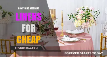 Affordable Wedding Linens: Budget-Friendly Tips for Elegant Table Decor