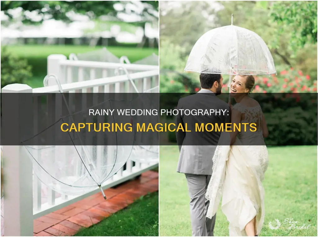 how to do wedding photography in the rain