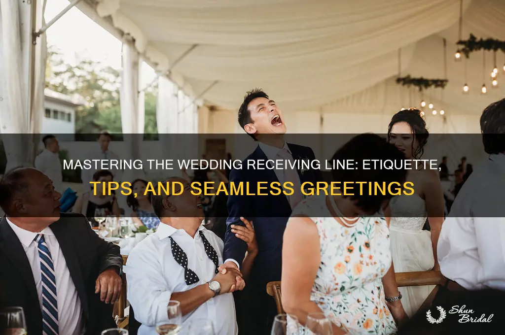 how to do wedding receiving line