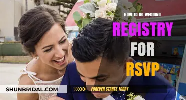 Wedding Registry and RSVPs: The Perfect Match