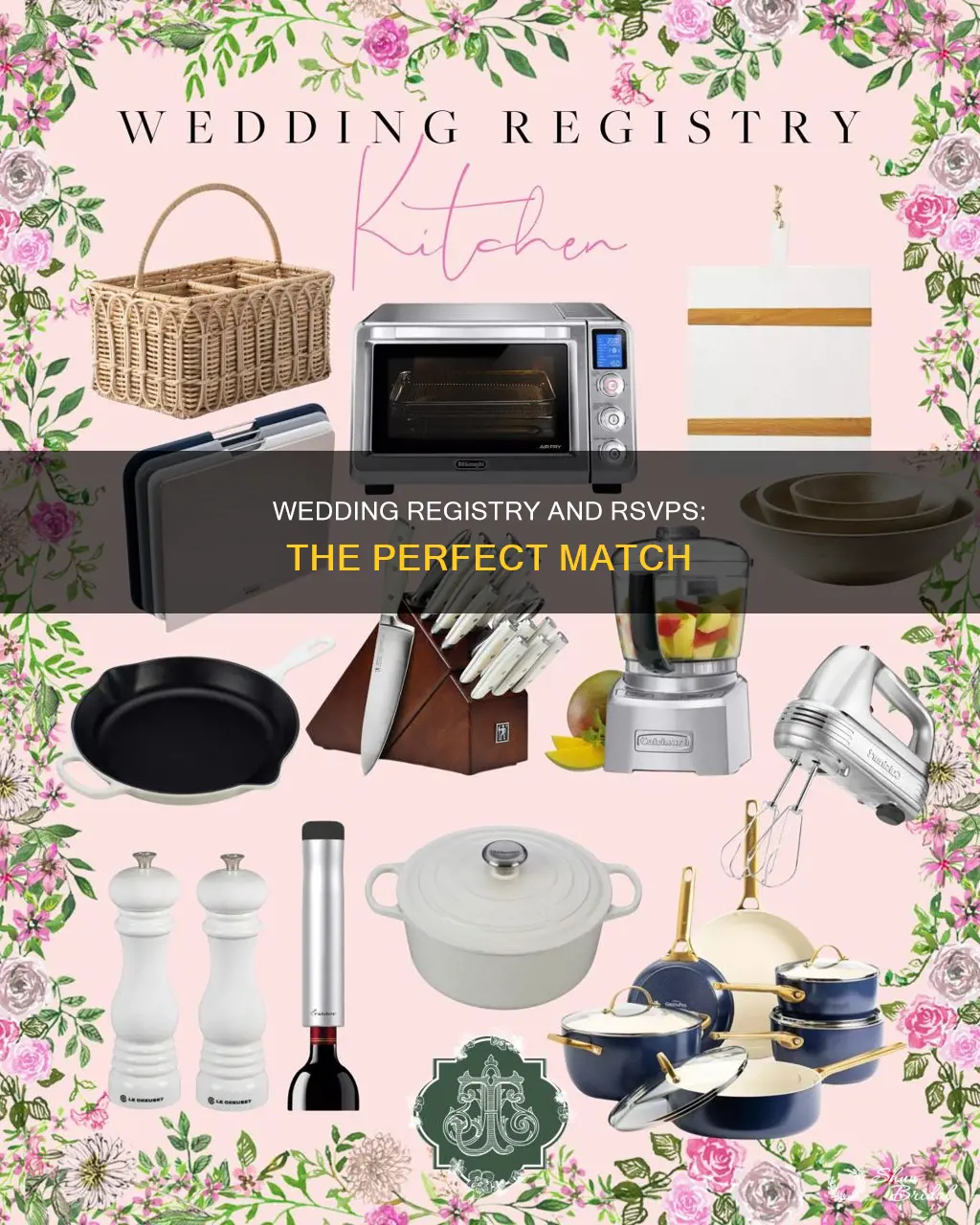 how to do wedding registry for rsvp