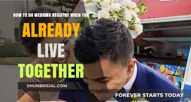 Creating a Wedding Registry When You're Already Set Up