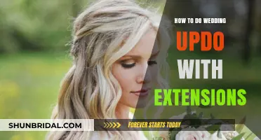 Elegant Wedding Updo Tutorial: Adding Volume with Hair Extensions