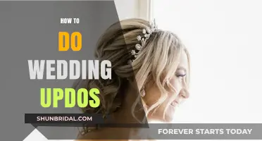 Wedding Updo Secrets:  A Guide to Styling Your Hair