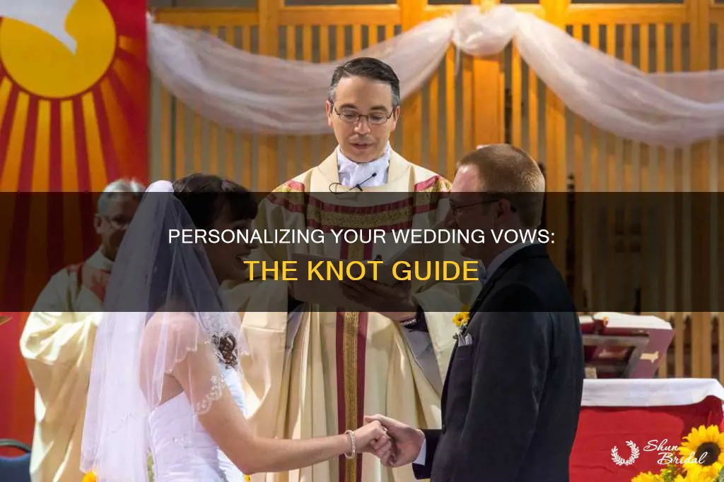 how to do wedding vows the knot