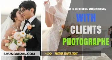 Wedding Walkthroughs: A Photographer's Guide to Client Success