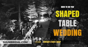 Unique U-Shaped Table Wedding Setup: Tips for a Stunning Reception
