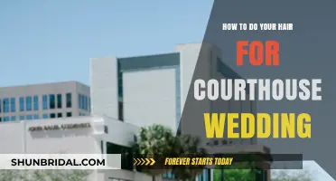 Simple & Elegant Courthouse Wedding Hairstyles: Quick DIY Ideas