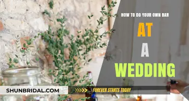 DIY Wedding Bar Guide: Tips for a Perfect Self-Serve Celebration