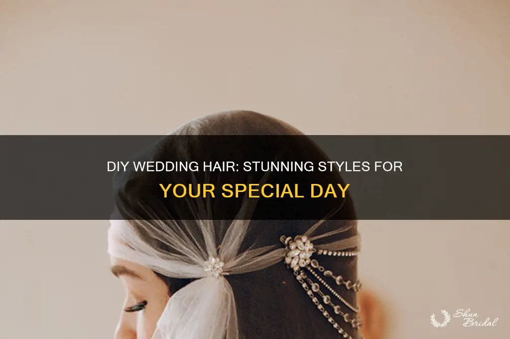 how to do your own hair on your wedding day