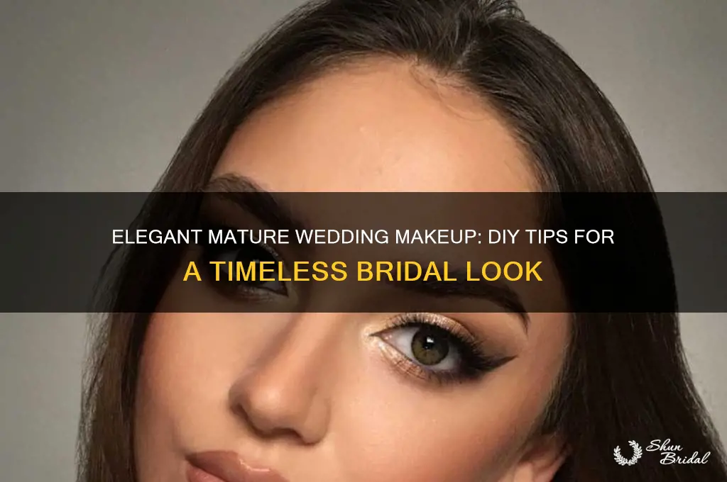 how to do your own mature wedding makeup