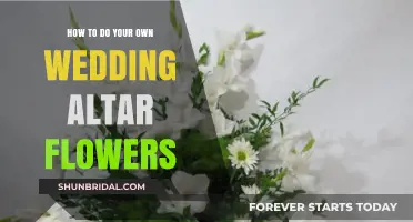 DIY Wedding Altar Flowers: A Step-by-Step Guide