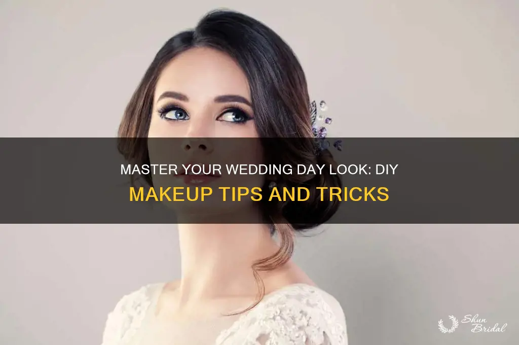 how to do your own wedding day makeup