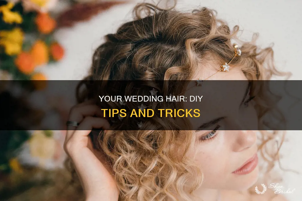 how to do your own wedding hair