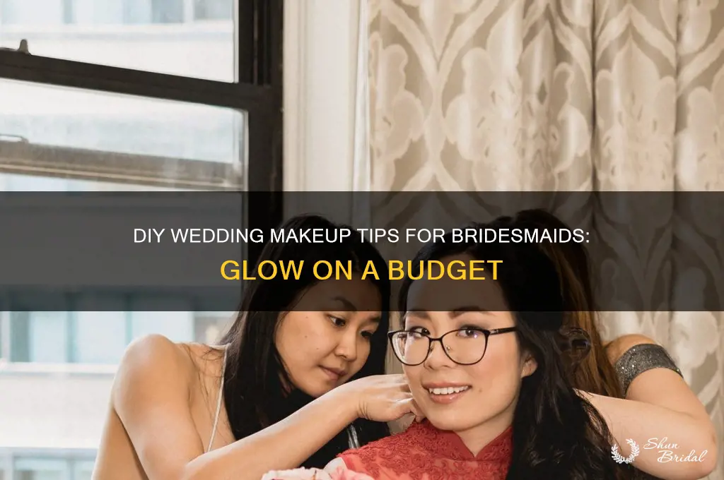 how to do your own wedding makeup bridesmaid