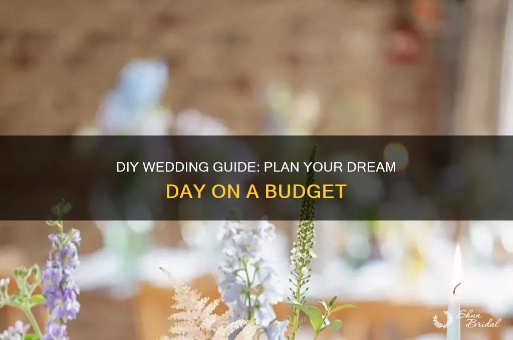 how to do your own wedding