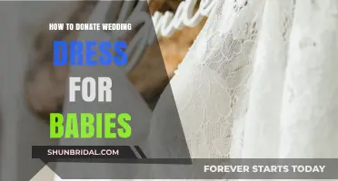 Donating Your Wedding Dress to Create Baby Keepsakes