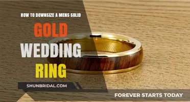 Resizing Your Gold: Downsizing a Men's Wedding Ring