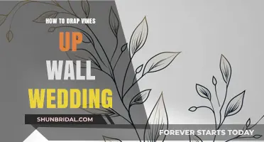 Elegant Vines Up Wall Wedding Decor: A Step-by-Step Guide