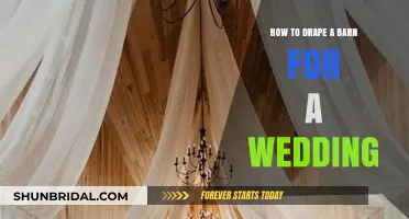 Elegant Barn Wedding Draping: Transform Your Venue with Style and Charm