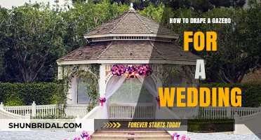 Elegant Wedding Gazebo Draping: A Step-by-Step Guide for Your Big Day