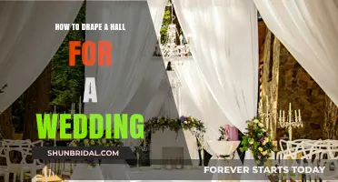 Elegant Wedding Hall Draping: A Step-by-Step Guide for Stunning Decor
