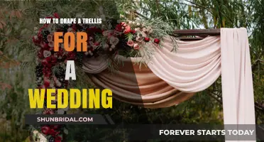 Elegant Wedding Trellis Draping: A Step-by-Step Guide for Stunning Decor