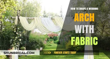 Elegant Wedding Arch Draping: A Step-by-Step Fabric Guide