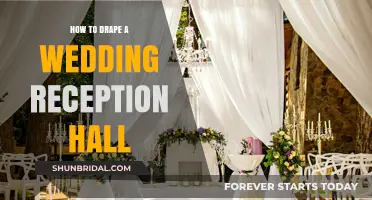 Draping a Wedding Reception Hall: A Guide to Fabric Decoration