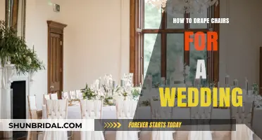 Elegant Chair Draping Ideas for Your Dream Wedding Reception
