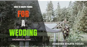 Elegant Wedding Fabric Draping: A Step-by-Step Guide for Stunning Decor