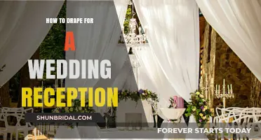 Draping Your Wedding Reception: A Guide to Fabric and Style