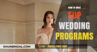 Elegant Wedding Attire Guide: Dressing Stylishly for Every Program
