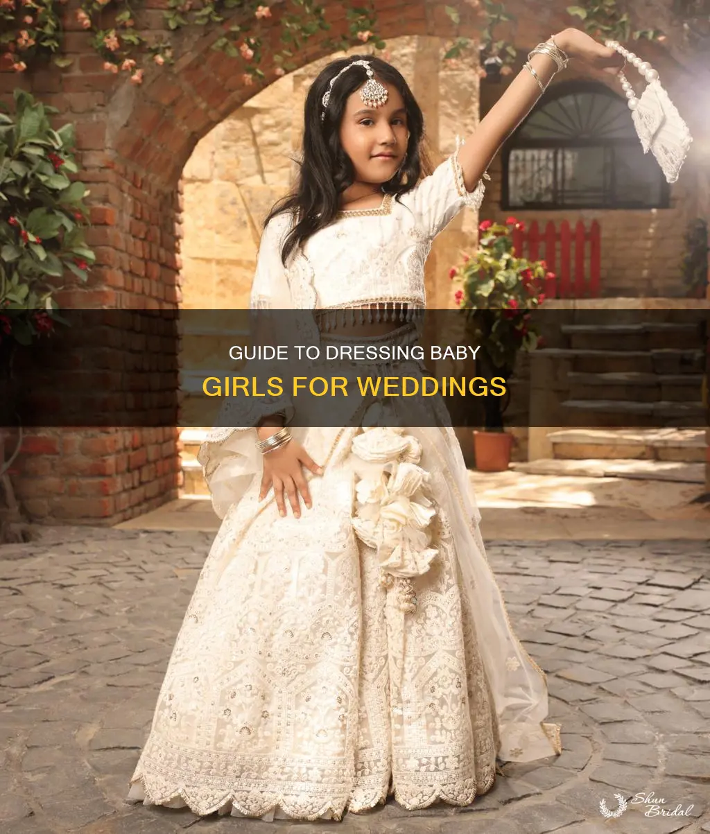 how to dress a baby girl for a wedding