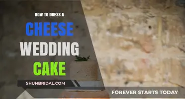Cheese Wedding Cake: Dressing to Impress