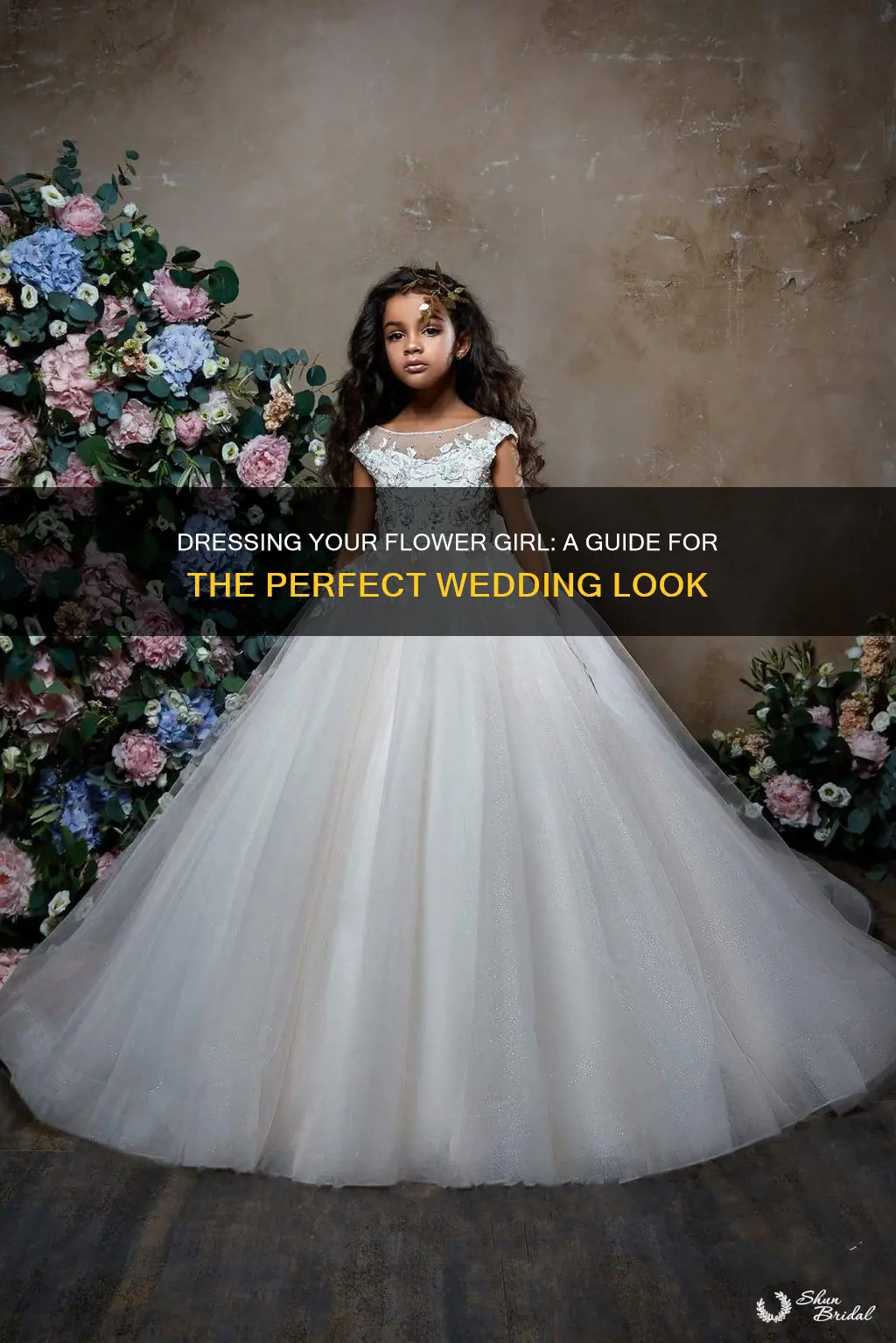 how to dress a flower girl for the wedding